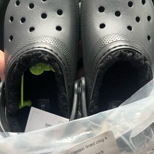 Crocs Classic Lined Clogs - Black